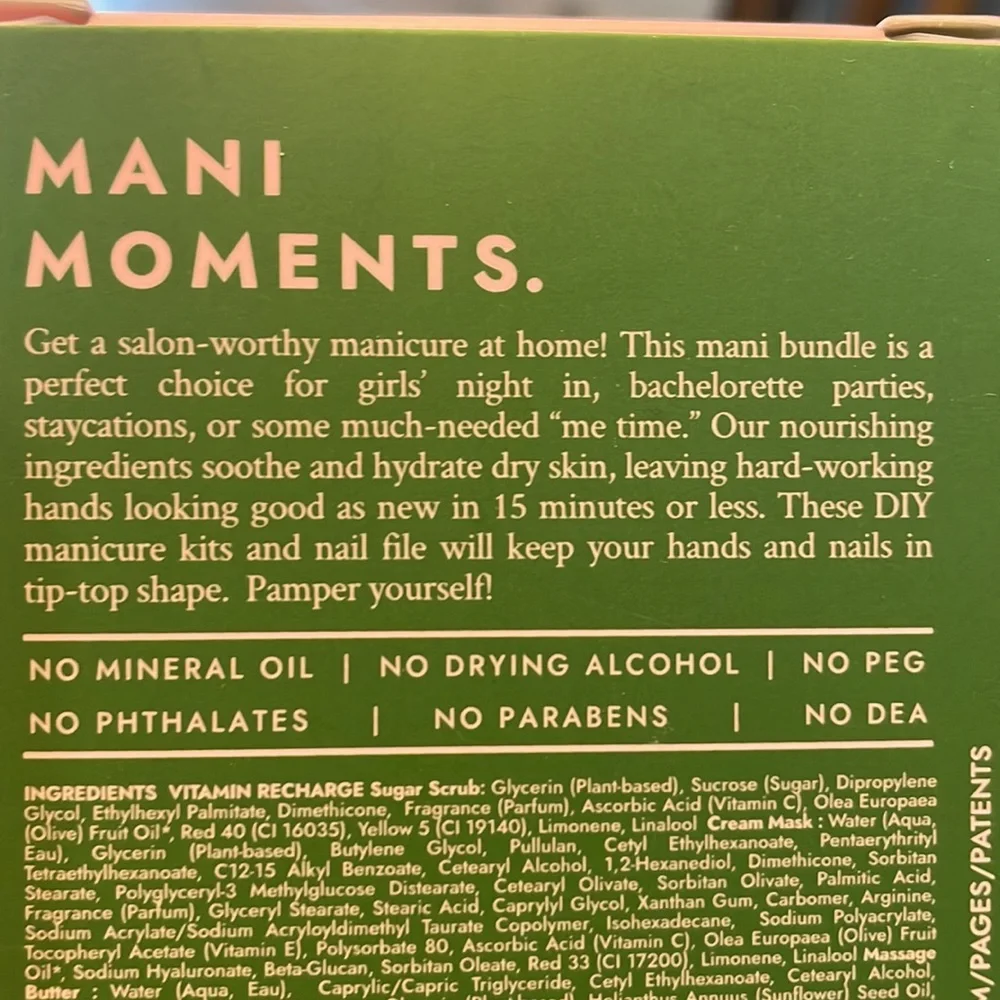 Brand new Mani Moments, 2 sets in box